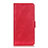 Custodia Portafoglio In Pelle Cover con Supporto L04 per Oppo A53 Rosso