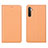 Custodia Portafoglio In Pelle Cover con Supporto L04 per Oppo K5 Arancione
