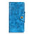 Custodia Portafoglio In Pelle Cover con Supporto L04 per Realme 6 Pro Cielo Blu