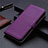 Custodia Portafoglio In Pelle Cover con Supporto L04 per Xiaomi Mi 10T Pro 5G Viola