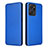 Custodia Portafoglio In Pelle Cover con Supporto L04Z per Huawei Honor X7a Blu