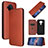 Custodia Portafoglio In Pelle Cover con Supporto L04Z per Nokia 5.4