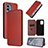 Custodia Portafoglio In Pelle Cover con Supporto L04Z per Nokia X30 5G