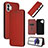 Custodia Portafoglio In Pelle Cover con Supporto L04Z per Nothing Phone 2