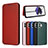 Custodia Portafoglio In Pelle Cover con Supporto L04Z per Nothing Phone 2