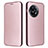 Custodia Portafoglio In Pelle Cover con Supporto L04Z per OnePlus 11R 5G Oro Rosa