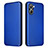 Custodia Portafoglio In Pelle Cover con Supporto L04Z per Realme 10 4G Blu