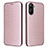 Custodia Portafoglio In Pelle Cover con Supporto L04Z per Realme 10S 5G Oro Rosa