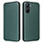 Custodia Portafoglio In Pelle Cover con Supporto L04Z per Realme 10S 5G Verde