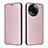 Custodia Portafoglio In Pelle Cover con Supporto L04Z per Realme 11 5G Oro Rosa