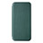 Custodia Portafoglio In Pelle Cover con Supporto L04Z per Realme C21Y Verde