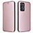 Custodia Portafoglio In Pelle Cover con Supporto L04Z per Realme GT Neo2 5G Oro Rosa