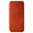 Custodia Portafoglio In Pelle Cover con Supporto L04Z per Samsung Galaxy A02 Marrone
