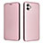 Custodia Portafoglio In Pelle Cover con Supporto L04Z per Samsung Galaxy A04 4G Oro Rosa