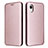 Custodia Portafoglio In Pelle Cover con Supporto L04Z per Samsung Galaxy A23s Oro Rosa