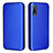 Custodia Portafoglio In Pelle Cover con Supporto L04Z per Sony Xperia Ace II SO-41B Blu