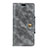 Custodia Portafoglio In Pelle Cover con Supporto L05 per Asus Zenfone Max ZB555KL Grigio