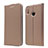 Custodia Portafoglio In Pelle Cover con Supporto L05 per Huawei Honor View 10 Lite Oro Rosa