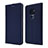 Custodia Portafoglio In Pelle Cover con Supporto L05 per Huawei Mate 20 Blu