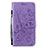 Custodia Portafoglio In Pelle Cover con Supporto L05 per Huawei P30 Viola