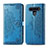 Custodia Portafoglio In Pelle Cover con Supporto L05 per LG K41S Cielo Blu