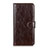 Custodia Portafoglio In Pelle Cover con Supporto L05 per Nokia C3 Marrone