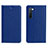 Custodia Portafoglio In Pelle Cover con Supporto L05 per Oppo K7 5G Blu