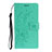 Custodia Portafoglio In Pelle Cover con Supporto L05 per Samsung Galaxy A51 5G Verde