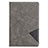 Custodia Portafoglio In Pelle Cover con Supporto L05 per Samsung Galaxy Tab S5e Wi-Fi 10.5 SM-T720 Grigio