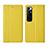 Custodia Portafoglio In Pelle Cover con Supporto L05 per Xiaomi Mi 10 Ultra Giallo