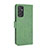 Custodia Portafoglio In Pelle Cover con Supporto L05Z per Samsung Galaxy A05s Verde