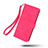 Custodia Portafoglio In Pelle Cover con Supporto L05Z per Samsung Galaxy A13 5G Rosa Caldo