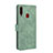 Custodia Portafoglio In Pelle Cover con Supporto L05Z per Samsung Galaxy A20s Verde