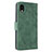 Custodia Portafoglio In Pelle Cover con Supporto L05Z per Samsung Galaxy A22 5G SC-56B Verde