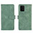 Custodia Portafoglio In Pelle Cover con Supporto L05Z per Samsung Galaxy A91 Verde