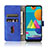 Custodia Portafoglio In Pelle Cover con Supporto L05Z per Samsung Galaxy M02