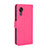 Custodia Portafoglio In Pelle Cover con Supporto L05Z per Samsung Galaxy XCover 5 SM-G525F Rosa Caldo