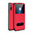 Custodia Portafoglio In Pelle Cover con Supporto L06 per Huawei Y9s Rosso