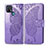 Custodia Portafoglio In Pelle Cover con Supporto L06 per Oppo A35 Lavanda