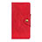 Custodia Portafoglio In Pelle Cover con Supporto L06 per Oppo Reno4 Z 5G Rosso