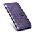 Custodia Portafoglio In Pelle Cover con Supporto L06 per Realme 6 Pro Viola