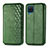 Custodia Portafoglio In Pelle Cover con Supporto L06 per Samsung Galaxy A12 5G Verde