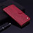 Custodia Portafoglio In Pelle Cover con Supporto L06 per Samsung Galaxy M31 Prime Edition Rosso