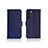 Custodia Portafoglio In Pelle Cover con Supporto L06 per Samsung Galaxy S24 5G Blu