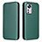 Custodia Portafoglio In Pelle Cover con Supporto L06 per Xiaomi Mi 12 5G Verde