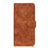 Custodia Portafoglio In Pelle Cover con Supporto L06 per Xiaomi Poco X3 Pro Marrone Chiaro