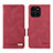 Custodia Portafoglio In Pelle Cover con Supporto L06Z per Huawei Honor X6a Rosso