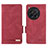 Custodia Portafoglio In Pelle Cover con Supporto L06Z per OnePlus 12 5G Rosso