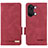 Custodia Portafoglio In Pelle Cover con Supporto L06Z per OnePlus Ace 2V 5G Rosso