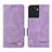 Custodia Portafoglio In Pelle Cover con Supporto L06Z per OnePlus Ace 5G Viola